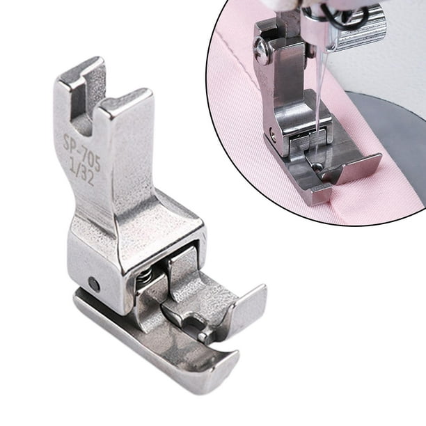 Guía de costura para máquina de coser Industrial multifuncional, 1 piezas, guía  magnética, dobladillo para máquina
