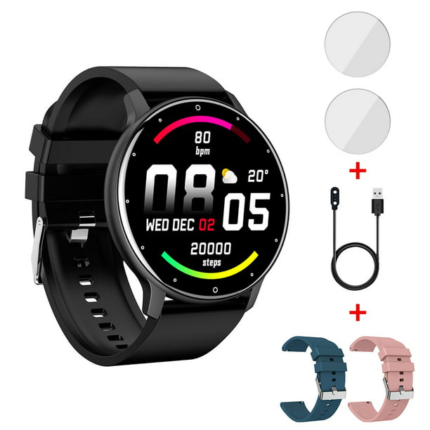 LIGE-Reloj inteligente para hombre, accesorio de pulsera resistente al  agua, IP67, pantalla completamente táctil, Bluetooth, compatible con  Android e