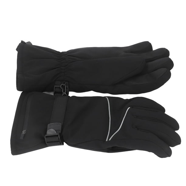 Guantes térmicos para hombres y mujeres, guantes eléctricos con calefacción  para calentar las manos, temperatura ajustable, pantalla táctil