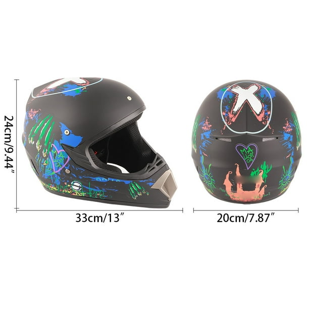 Casco de Motocross profesional para niños y adultos, casco de motocicleta  todoterreno con gafas, gua VoborMX
