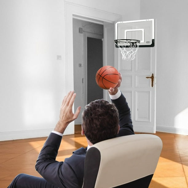 Cesta Pequeña Niños colgando aro de baloncesto puerta montaje en pared Mini  tablero de baloncesto Kit de juguete Sywqhk libre de BPA