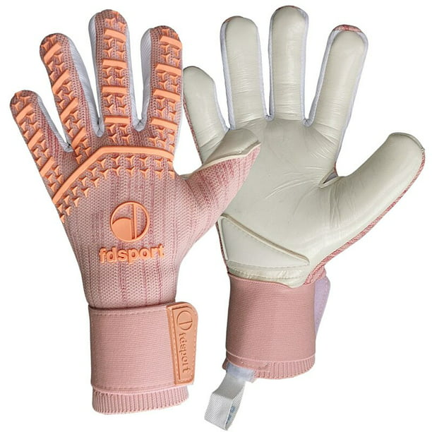  SPORIA Guantes de portero para adultos y jóvenes, guantes de  portero extraíbles de 5 dedos, guantes de portero de fútbol transpirables  con fuerte soporte de muñeca de látex de 0.157 pulgadas (