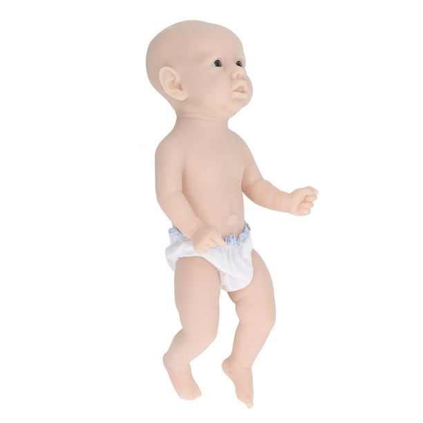 Muñecas de bebé realistas gel de sílice tamaño adecuado muñecas de bebé  recién nacido suaves y flexibles para el bienestar para mayores de 3 años  ANGGREK Otros