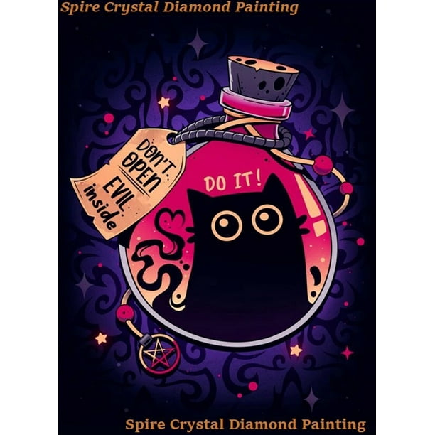 Comprar Pintura de diamante 5D Diy, Kits de bordado de diamantes de dibujos  animados, punto de cruz completo, decoración del hogar, regalo hecho a mano