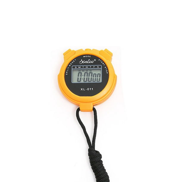 Reloj de cronómetro deportivo digital, cronómetro digital con alarma /  calendario para fútbol de natación, cronómetros deportivos a prueba de  golpes para entrenadores Gytcv