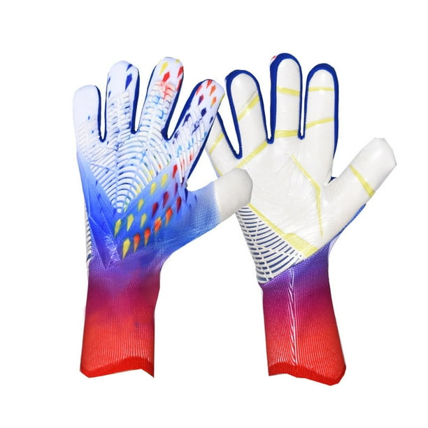 Guantes de fútbol para adultos, guantes de portero de fútbol para niños,  guantes de portero suaves para niños de 5 a 16 años (color : B, tamaño: 5)