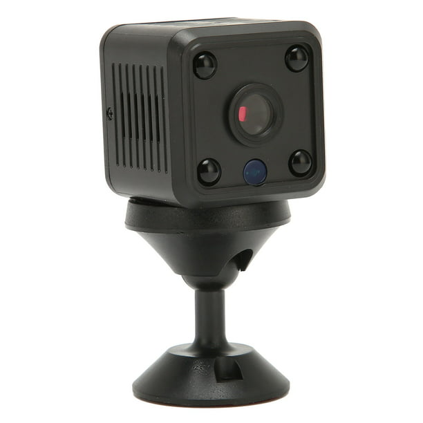 Mini WiFi cámara oculta pequeño vídeo, mini cámara espía infrarroja  inalámbrica Full HD 1080P vigilancia de seguridad del bebé, interior /  exterior micro cámara oculta (negro)