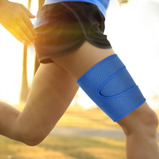 LUXTRI Muslera de compresión M soporte de muslos de neopreno manga  deportiva para mujeres y hombres