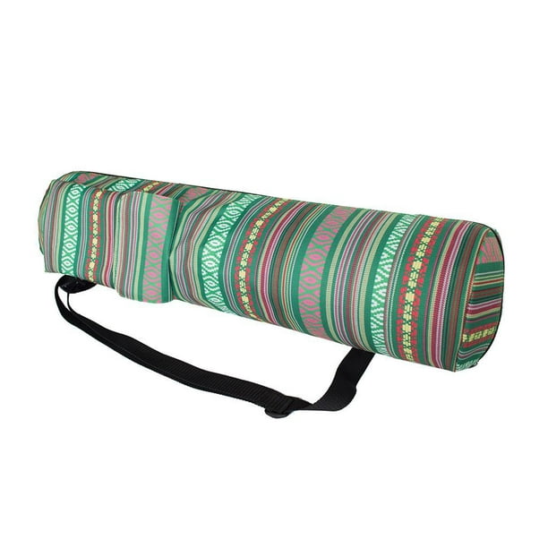 Bolsa de hombro impresa individual portátil para yoga, esterilla de yoga,  esterilla de ejercicio, esterilla de yoga, bolsa de transporte, correa
