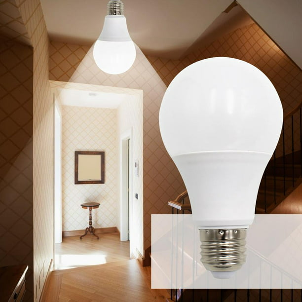 Lámpara LED con Sensor de movimiento automático, lámpara de ahorro de  energía 220, bombilla LED de encendido/apagado automático, sensible a la  luz, Detector de movimiento del cuerpo humano - AliExpress