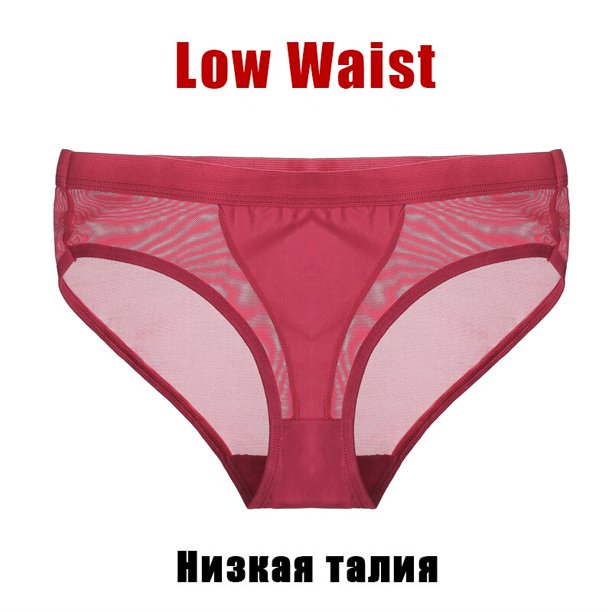 Comprar Bragas caladas sexis para mujer, Tanga de cintura baja