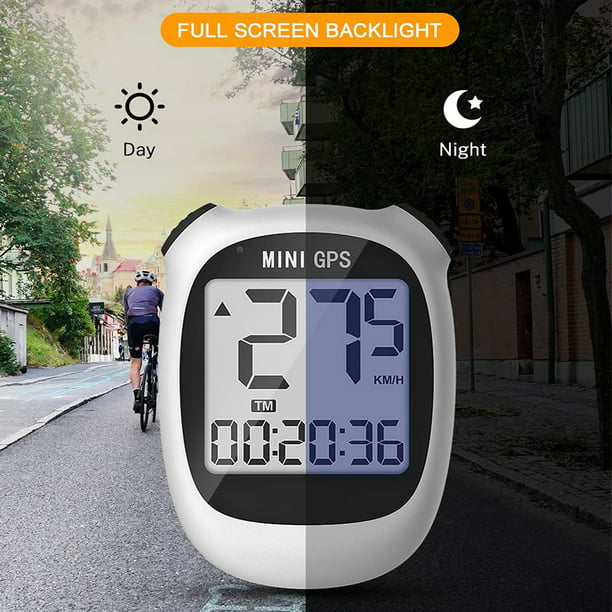 Cuenta Km Inalámbrico Impermeable Cuentakilómetros para Bicicleta