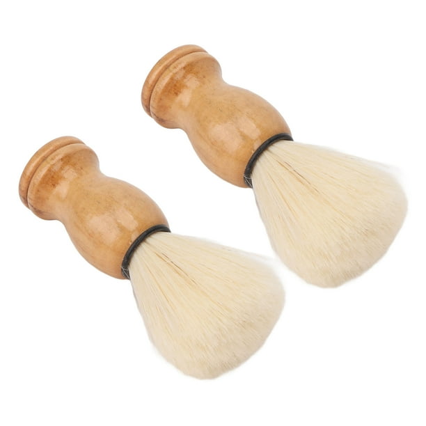 Brocha De Afeitar Para Hombres, Brocha De Afeitar Portátil, Brocha De  Afeitar Para Barba, Mango De Madera, Eliminación De Residuos Ligera,  Cepillo De Pelo Suave Para Salón Y ANGGREK Otros