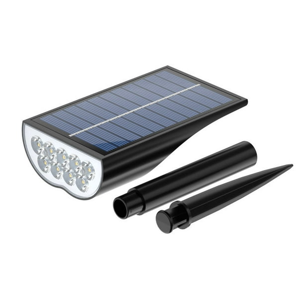 Foco Solar LED De Exterior Con Panel Solar y Sensor De Luz 1