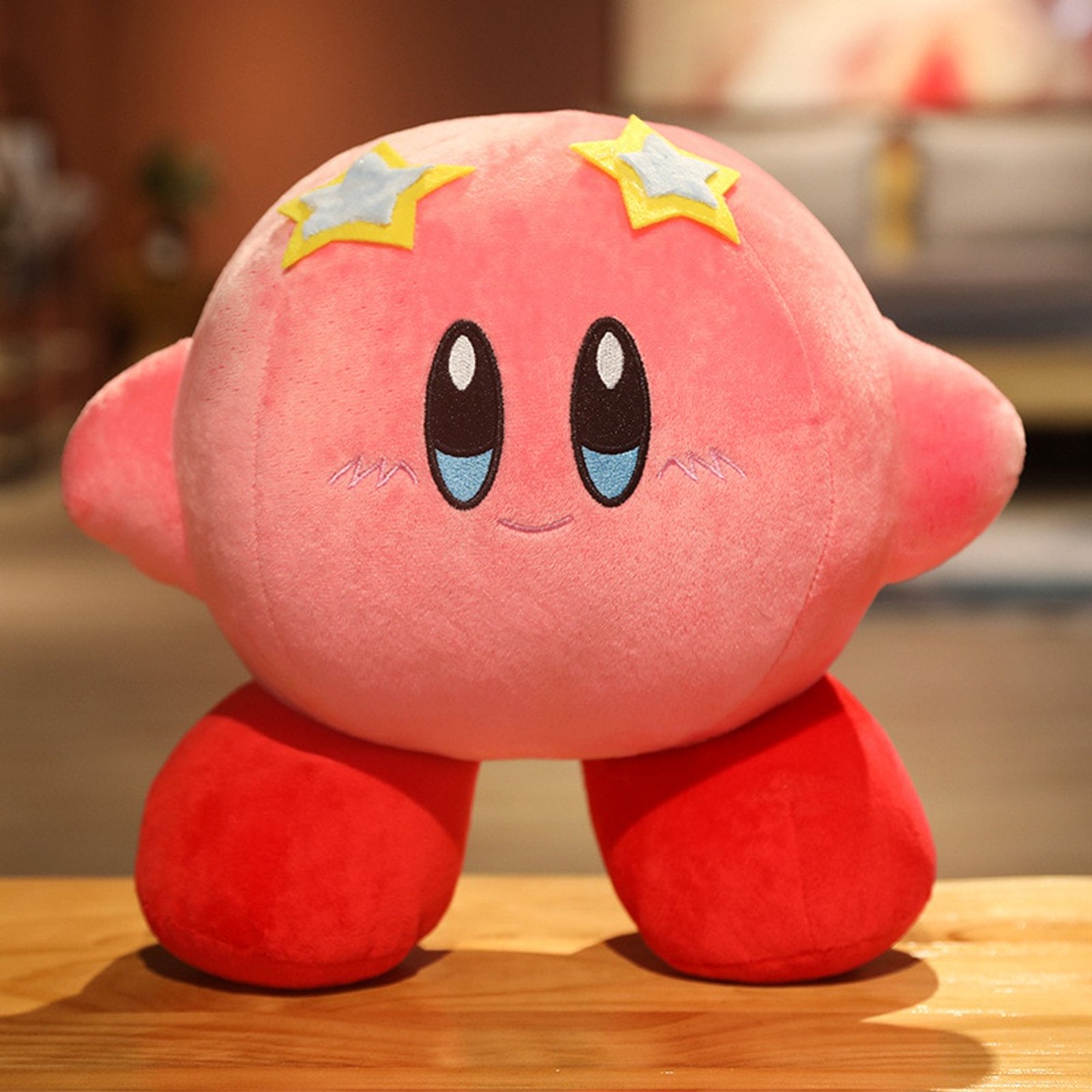 Muñeco de peluche de Kirby para niños y amigos, almohada suave de 50/70cm,  juguetes Kawaii para decoración del hogar