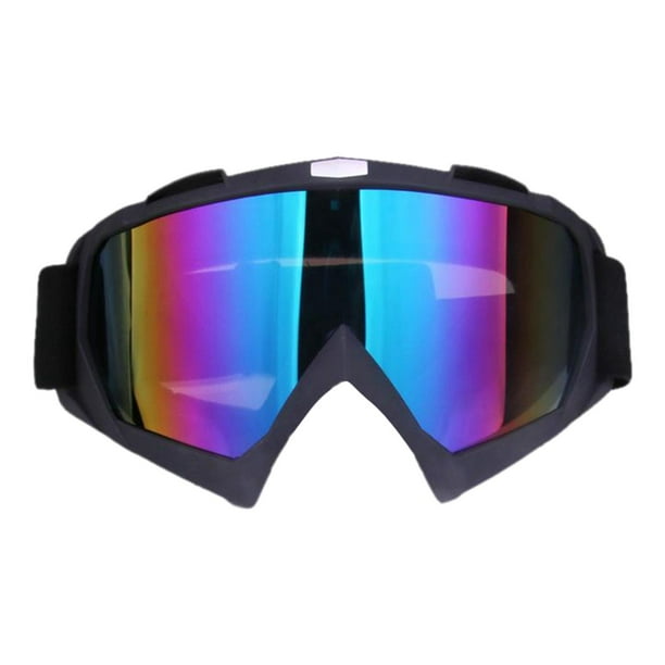 Gafas de esquí Doble capa Antivaho Anti-ceguera por nieve de esquí Gafas de  esquí Hombres Mujeres Gafas de snowboard Gafas de moto de nieve Lente de  astilla blanca Baoblaze Gafas de snowboard