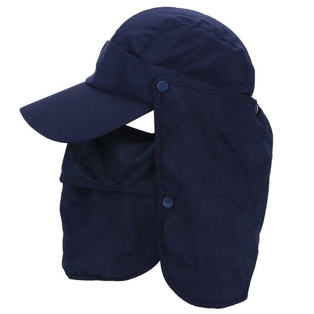 Sombreros de sol para hombre, sombreros grandes, pajilla, ala plegable, ala  solar, gorra de béisbol para niños pequeños, Azul Marino, talla única