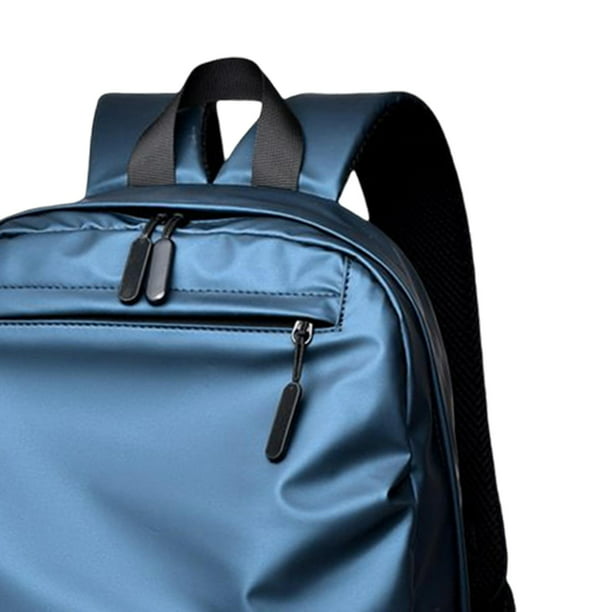 2 mochilas impermeables, duraderas, de gran capacidad, para hombre, a la  moda, informales, para el hombro, para escalada, negocios, vocaciones,  compras. Negro y azul Sunnimix Mochila para hombre