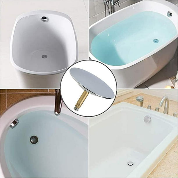 Tapón de bañera Universal de 72mm de diámetro, lavabo de baño, fregadero de  cocina, herramientas de tapón de drenaje de elevación Manual ajustable  desmontable YONGSHENG 9024715764379