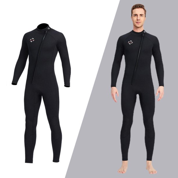 Traje de neopreno para hombres y mujeres, chaqueta de neopreno de 3 mm de  secado rápido, trajes de buceo de manga larga, traje de baño con cremallera  - De las mujeres Soledad