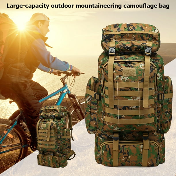  Jaegvida Funda de mochila impermeable para mochila de 30 L-100  L, multicolor para senderismo, campamento al aire libre, Verde militar :  Deportes y Actividades al Aire Libre