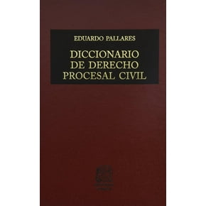 Diccionario de Derecho Procesal Civil Editorial Porrúa 9789700757469