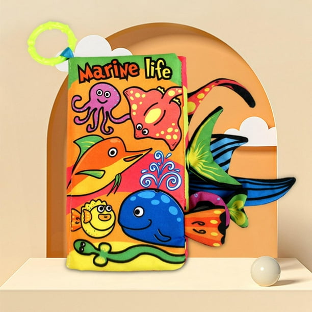 1 Pieza De Libro De Tablero Ocupado Montessori Juguetes Para Niños  Pequeños, Niñas, Niños, Niños, Actividades Educativas De Aprendizaje, Libro  Sensori