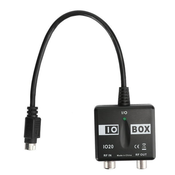  Kit de cables indicadores de señal de decodificador, kit de  cables de conexión de modulador de video de material ABS, color negro para  oficina para el hogar : Electrónica
