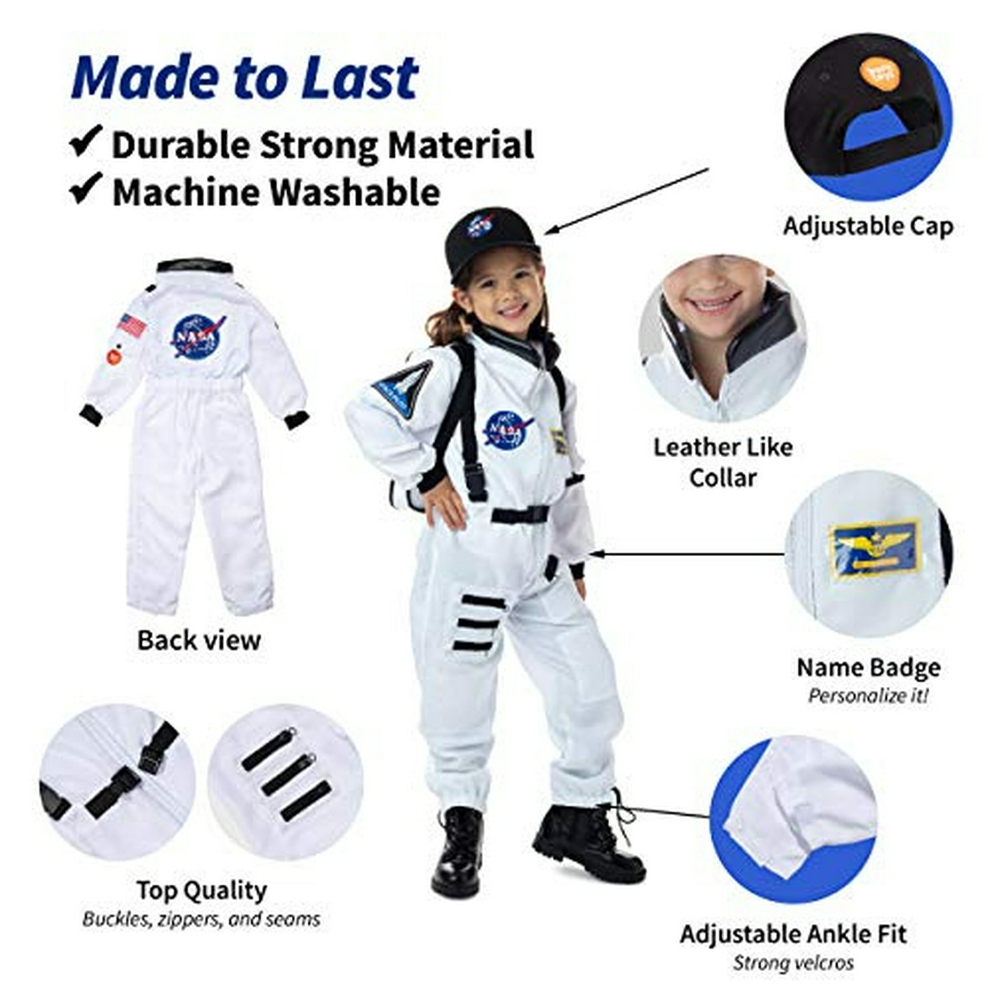 Casco de disfraces de astronauta adulto Multicolor