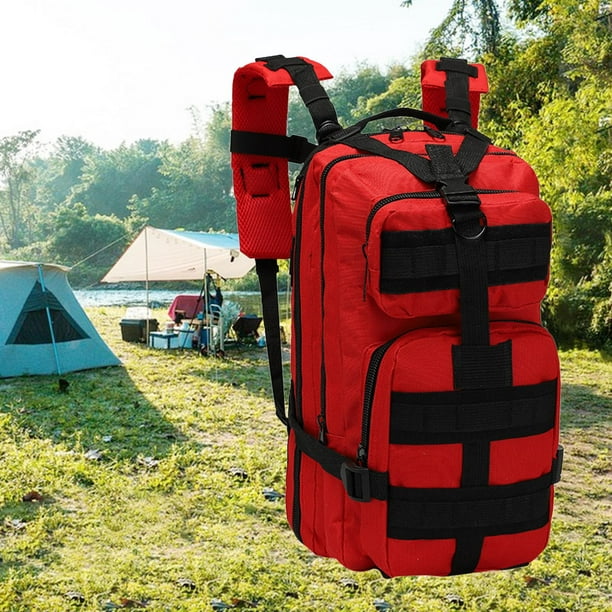  Mochila de escalada, mochila de senderismo ligera, mochilas de  senderismo, con gran capacidad de almacenamiento, para camping, senderismo,  caza, rojo, verde : Deportes y Actividades al Aire Libre