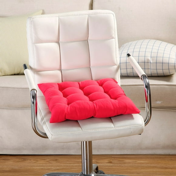 cojín de asiento de algodón suave cojín de silla de bar de oficina en casa de invierno rojo likrtyny accesorios para autos y motos