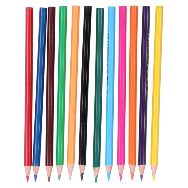 útiles escolares dibujo, escuela, lápiz, lápiz de color