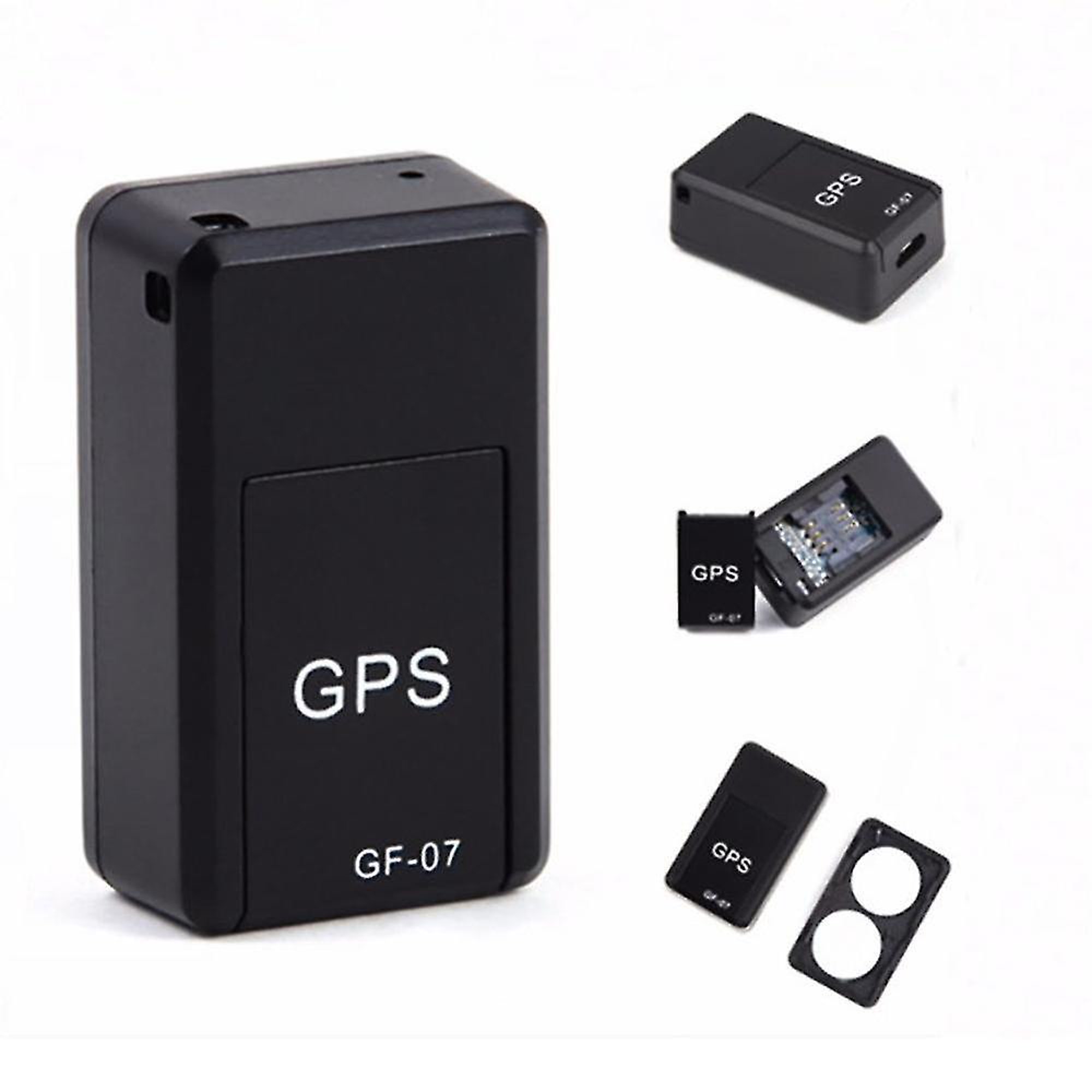 Mini GPS y GF-07 Localizador Imán Fuerte Seguimiento Tiempo Real