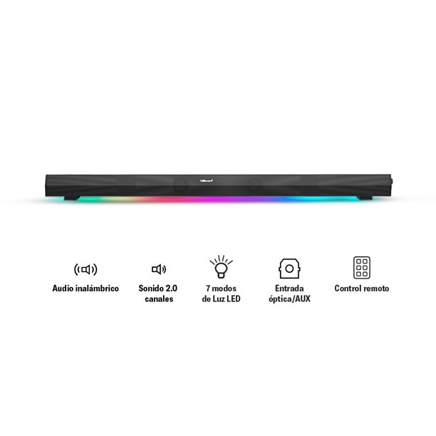 Barra de Sonido Bluetooth Billboard Carbono Chroma Negro