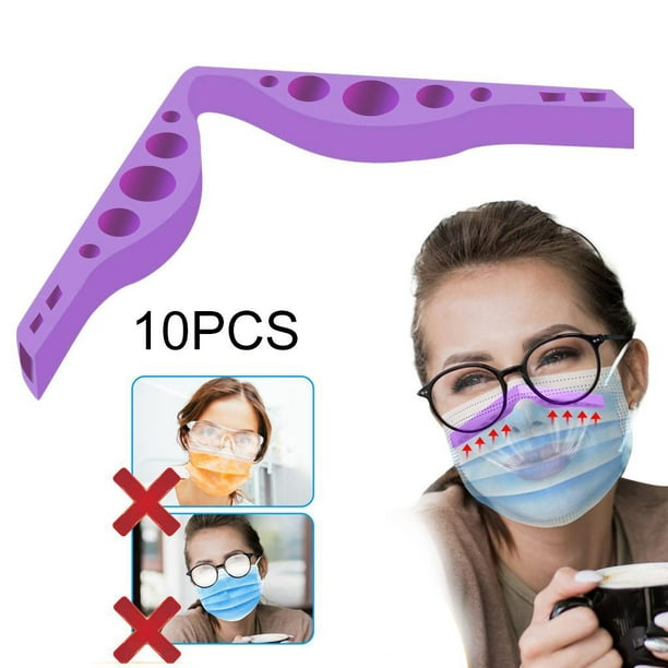 Almohadillas de nariz para gafas, almohadillas de silicona antideslizantes  para la nariz, almohadillas de nariz para gafas con forma de mariposa