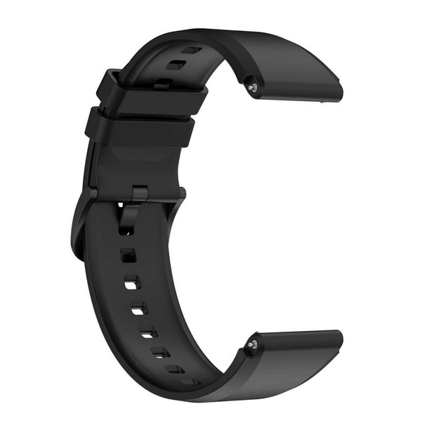 Correa de silicona 22MM - negra para Xiaomi Watch S1 /MI Watch Sport/Garmin  Venu 2/Huami Amazfit GTR 3 oso de fresa Electrónica