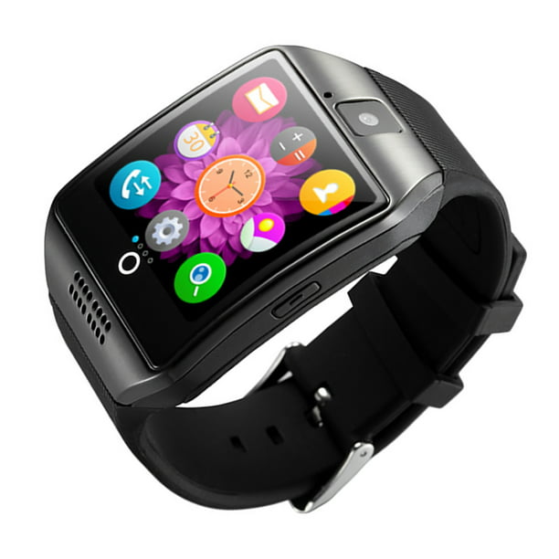 Methold Reloj inteligente con pantalla táctil compatible con Bluetooth,  electrónico con soporte para cámara, tarjeta SIM TF, podómetro, relojes con Relojes  inteligentes