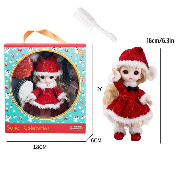 Muñecas De Vestir De Navidad De 6,3 Para Niñas, Simulación De De P Inevent HA044884-03 | Walmart en línea