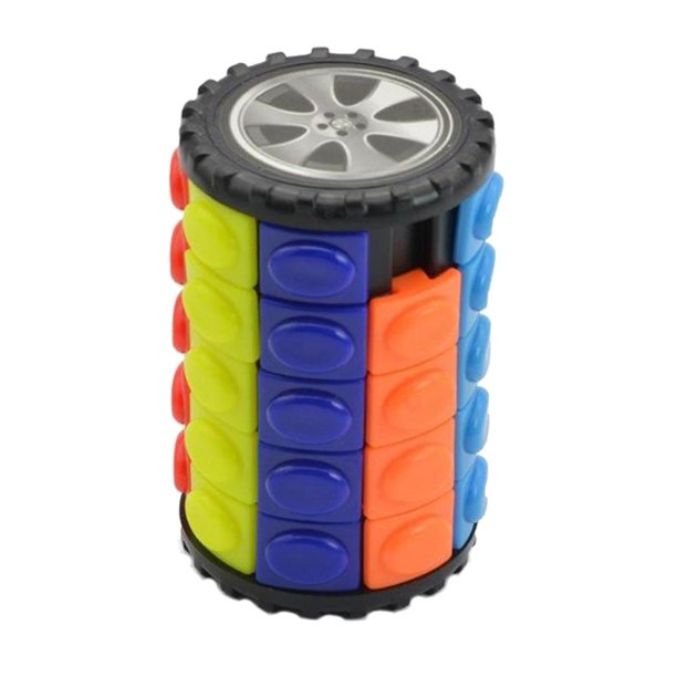 Fidget Toys Cubo Mágico 3x3 Cilíndrico