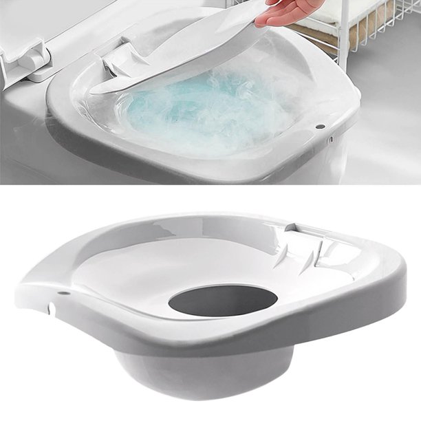 Comprar Baño de asiento, lavabo para lavar la cadera, bidé portátil  plegable, se adapta al inodoro Perinea