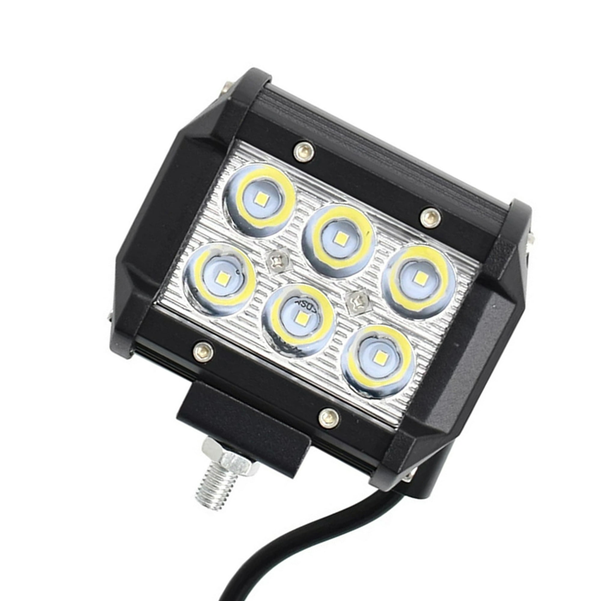 Luz de trabajo LED Barra LED 12V 18W 15cm Foco LED para automóvil  Impermeable IP67 Luces antiniebla JM