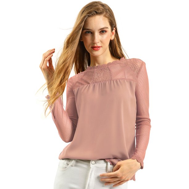 Blusa campesina de manga larga