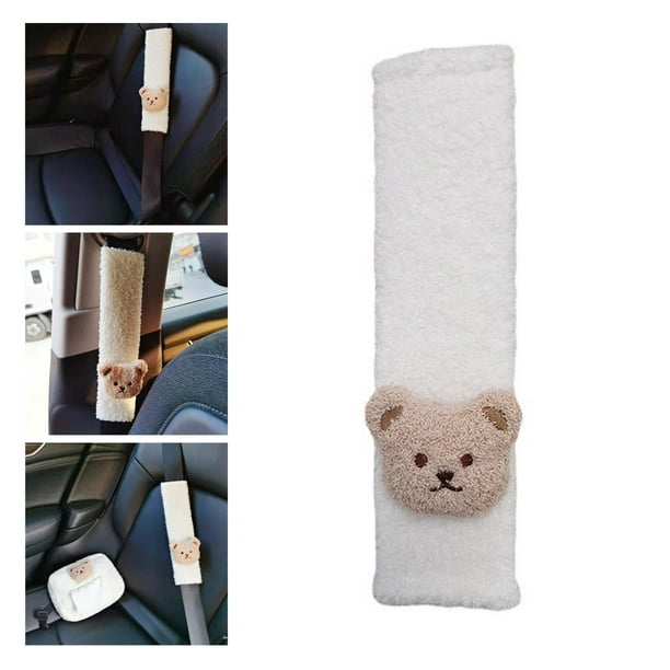 Cubierta para cinturón de seguridad universal de coche, protector de  almohadilla suave y de felpa para