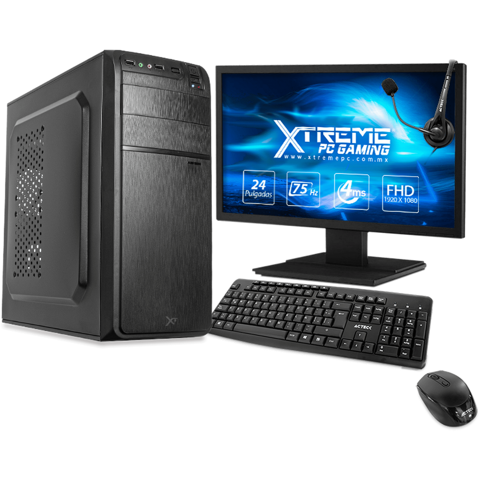 Xtreme PC Intel Core I5 11400 8GB SSD 240GB Monitor 24 WIFI Xtreme PC
