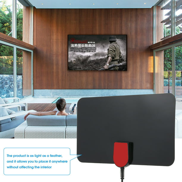 Antena Tv Digital Interior Full HD para Televisión LCD, Smart TV y Antiguo  - Promart