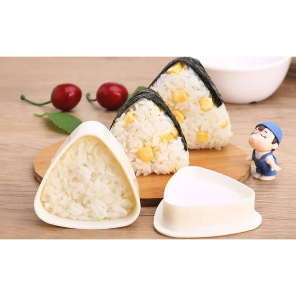 Juego de 1 pieza de molde Onigiri, kit para hacer sushi con molde para  bolas de arroz, molde para Onigiri lindo de dibujos animados, molde para  sushi con forma de osito, novedoso