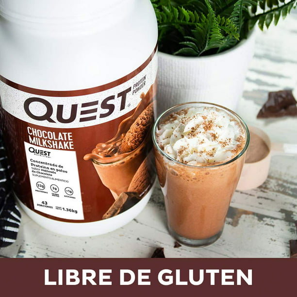 Quest Proteína en Polvo sabor Malteada de Chocolate 3 LB () Quest  Nutrition Fitness Town PPCMC1 | Bodega Aurrera en línea