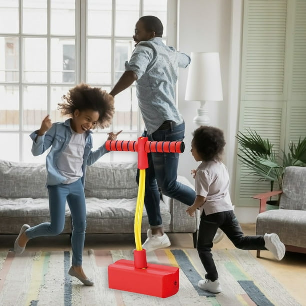 Lámpara Saltador de espuma antideslizante Entrenamiento al aire libre Pogo  Stick Juguetes de rebote para niños (Rojo) Ndcxsfigh Nuevos Originales