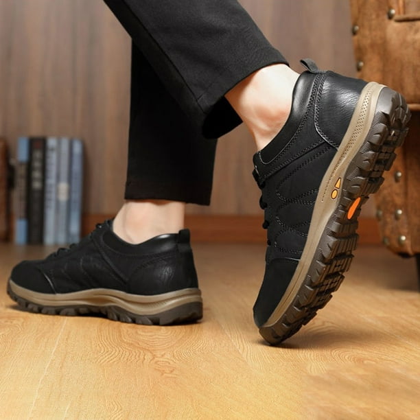 Tenis Zapatos Escalada Zapatillas Senderismo Antideslizante Cordones para  Otoño Invierno (40) Gris Likrtyny Tenis De Mujer Tenis De Hombre