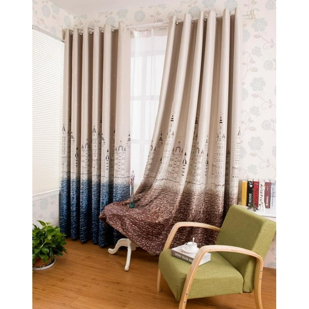 Cortinas opacas con aislamiento térmico gris, cortinas de ventana con  ganchos, 2 paneles para sala de estar, dormitorio, decoración de ventana, 2